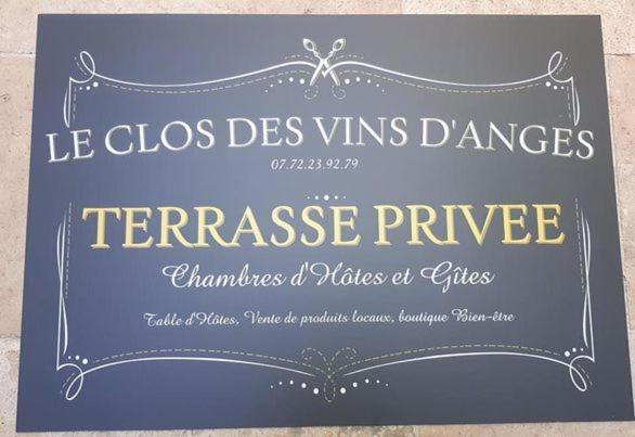 Chambres D Hotes Le Clos Des Vins D Anges Saint-Pierre-des-Champs Dış mekan fotoğraf